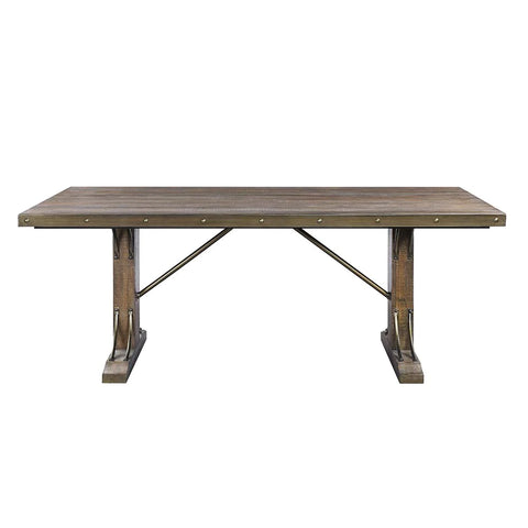 Raphaela Weathered Cherry Finish Dining Table Model DN00980 By ACME Furniture