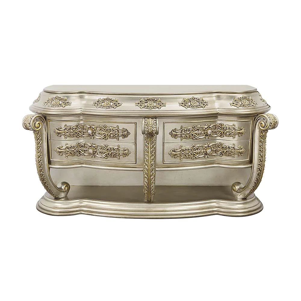 Danae Champagne & Gold Finish Server Model DN01201 By ACME Furniture