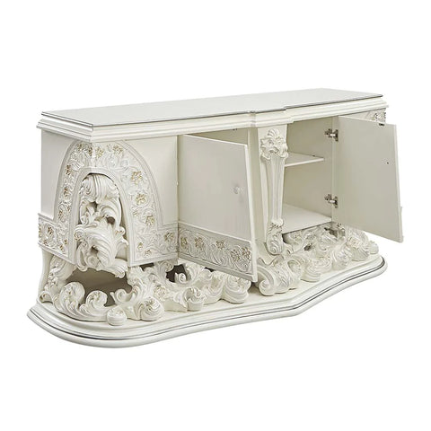 Adara Antique White Finish Server Model DN01233 By ACME Furniture