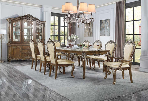 Latisha Antique Oak Finish Dining Table Model DN01356 By ACME Furniture