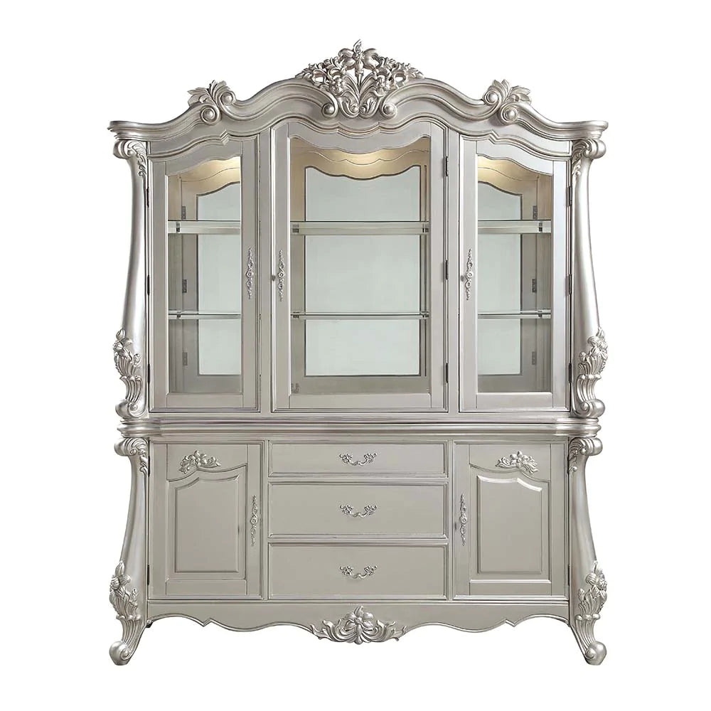 Bently Champagne Finish Hutch & Buffet Model DN01371 By ACME Furniture