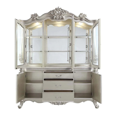 Bently Champagne Finish Hutch & Buffet Model DN01371 By ACME Furniture