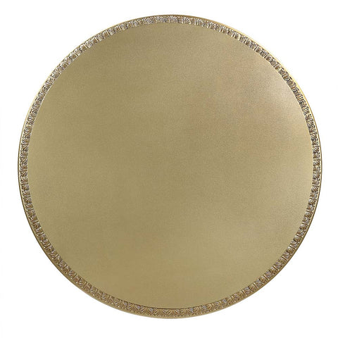 ACME Bernadette Gold Finish Bernadette Dining Table Model DN01469