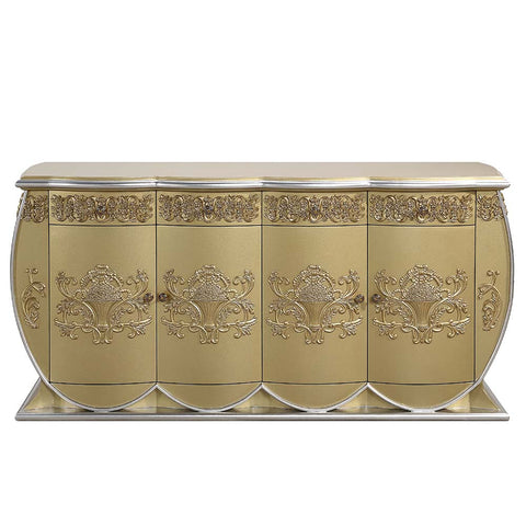 ACME Bernadette Gold Finish Bernadette Server Model DN01473