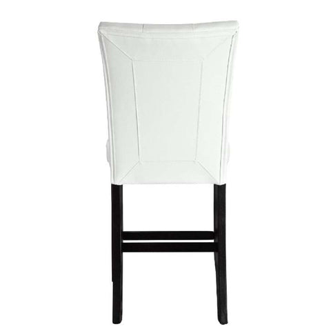 ACME Sandoval Beige PU & Champagne Finish Sandoval Side Chair (Set-2) Model DN01495