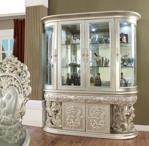 ACME Sandoval Champagne Finish Sandoval Curio Model DN01497