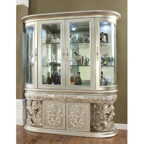 ACME Sandoval Champagne Finish Sandoval Curio Model DN01497