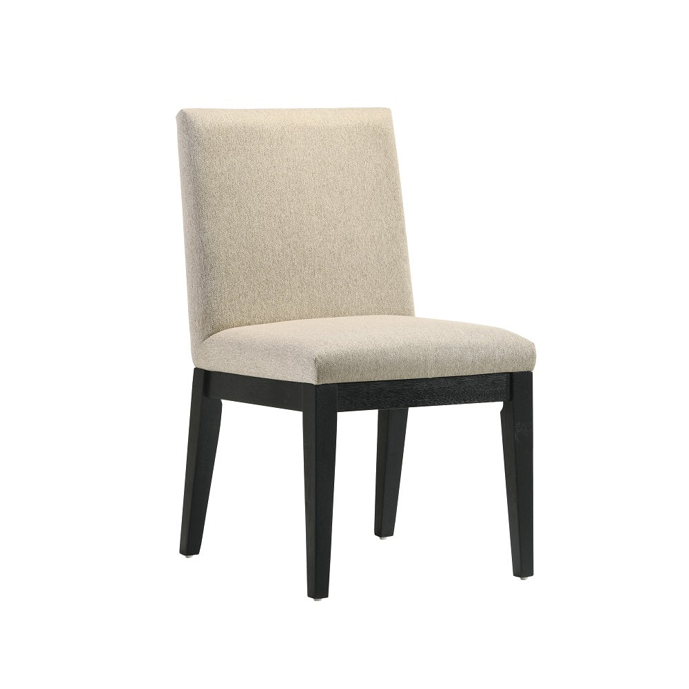 ACME Froja Ebony Black Finish Froja Side Chair (Set-2) Model DN01803