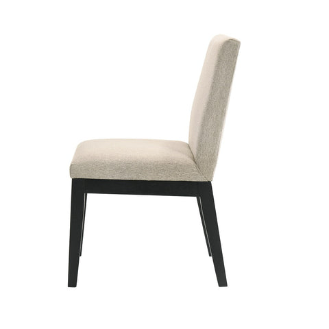 ACME Froja Ebony Black Finish Froja Side Chair (Set-2) Model DN01803