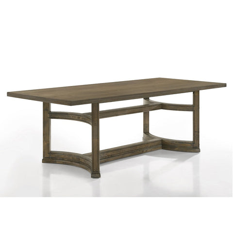 ACME Parfield Vintage Walnut Finish Parfield Dining Table Model DN01807