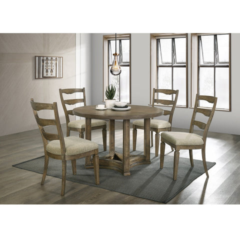 ACME Parfield Vintage Walnut Finish Parfield Dining Table Model DN01809