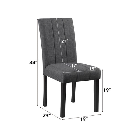 Kusa 5PC Pack Dining Set W/Engineering Stone Top