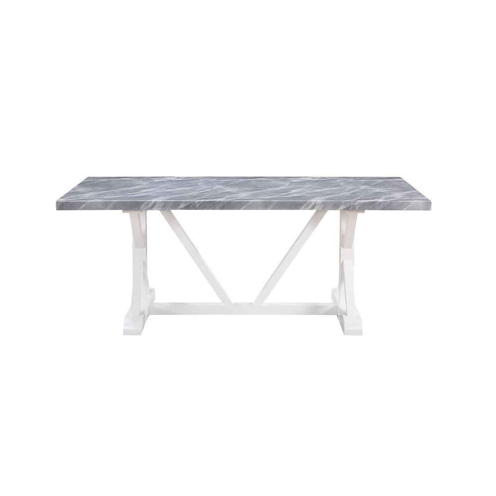 Hollyn Dining Table W/Engineered Stone Top