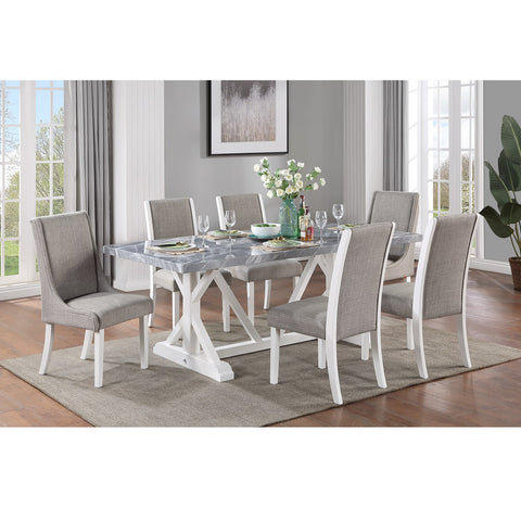 Hollyn Dining Table W/Engineered Stone Top