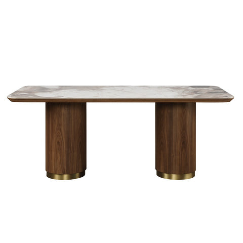Willene Dining Table W/Ceramic Top