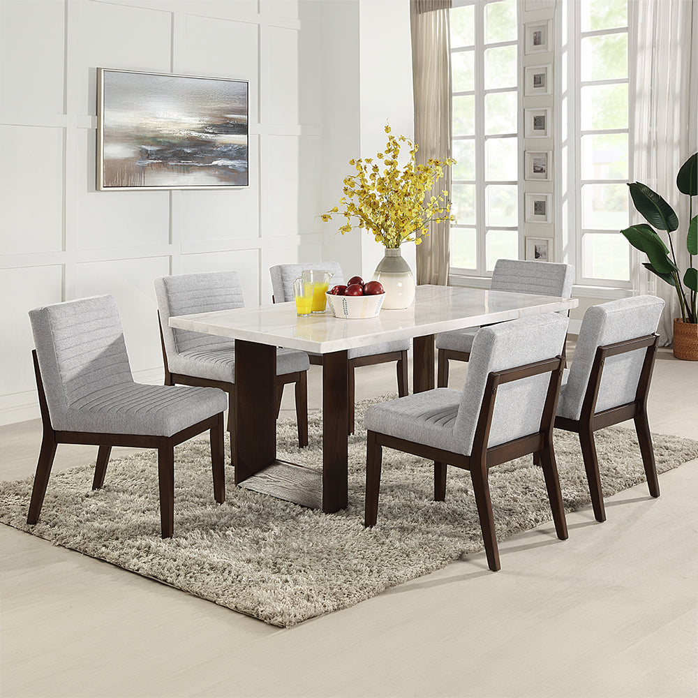 Edwyn Dining Table w/Marble Top