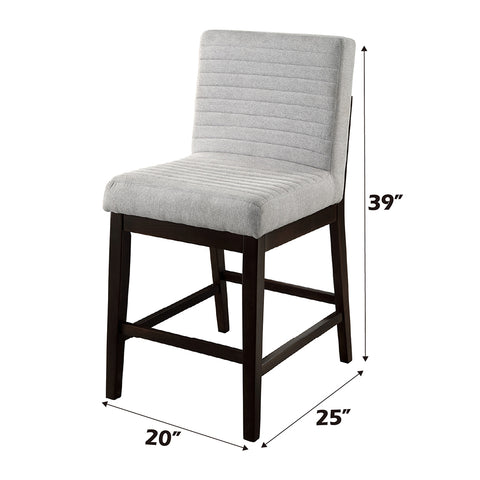 Edwyn Counter Height Chair (Set-2)