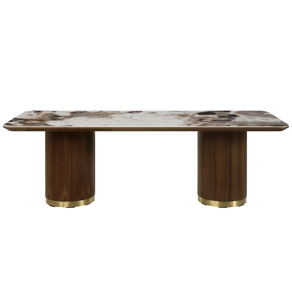 Willene Dining Table w/Ceramic Top