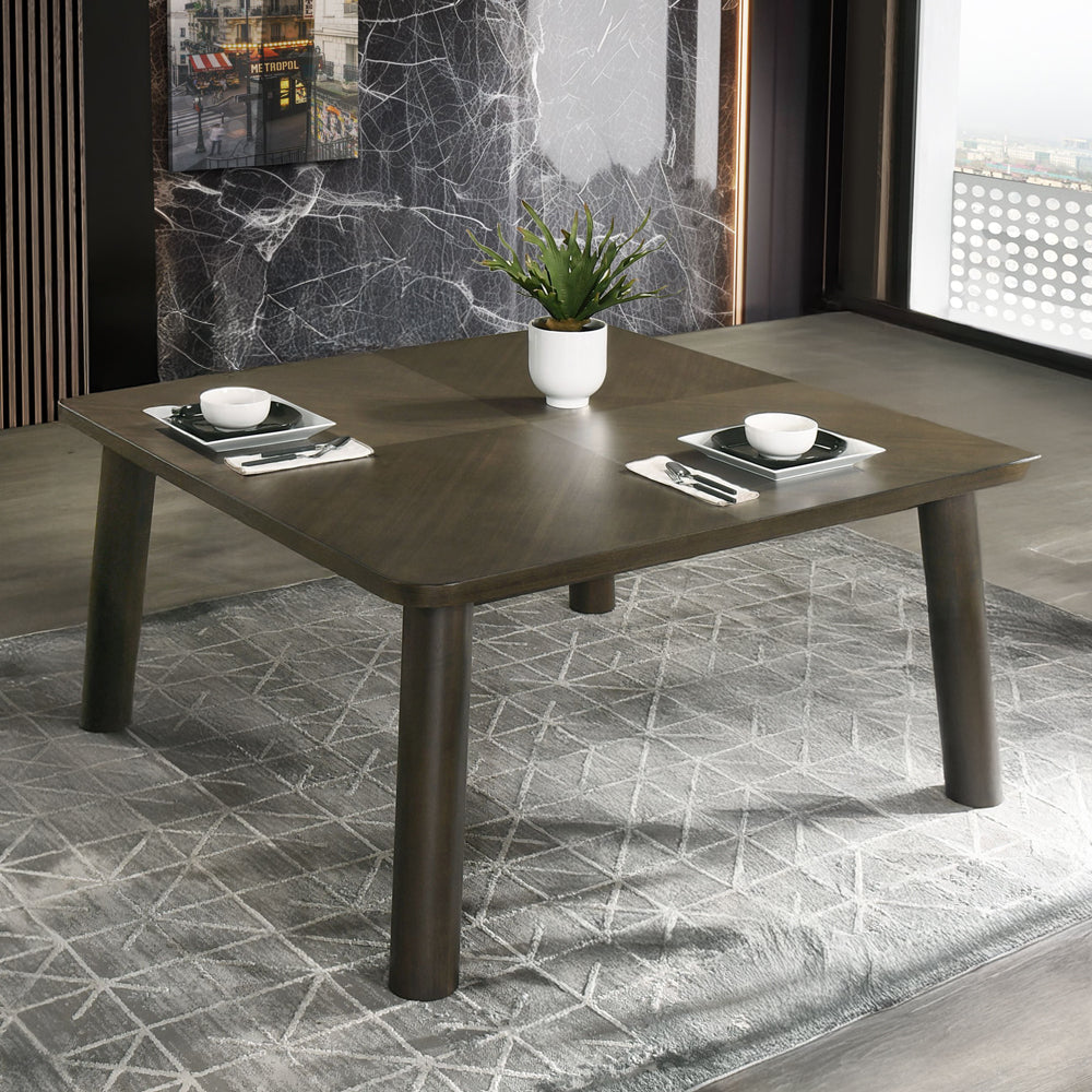 ACME Mallin Walnut Dining Table Model DN03655