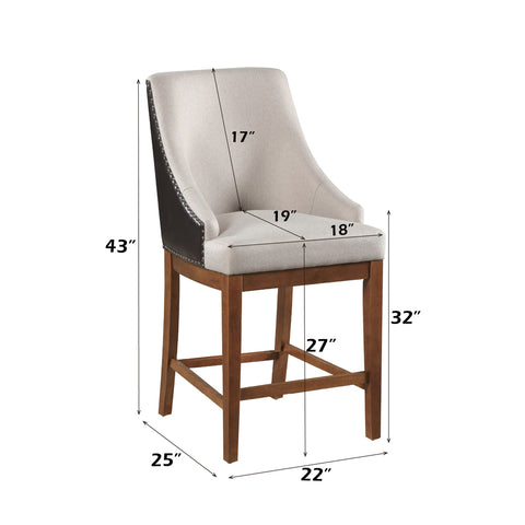 Gilsea Counter Height  Chair (Set-2)