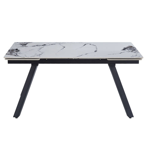 ACME Damita Ceramic Top Black Dining Table Model DN03735