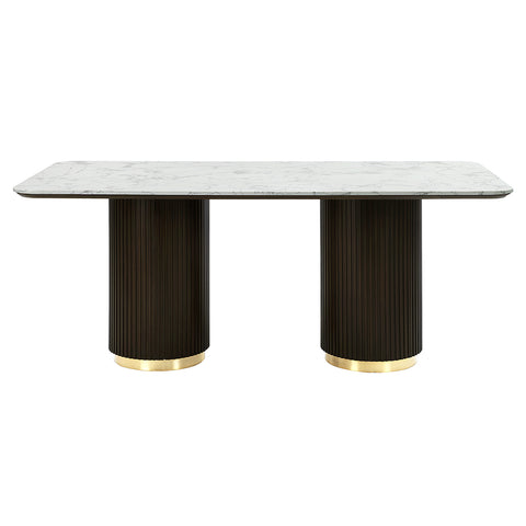 Clayten Dining Table w/Marble Top