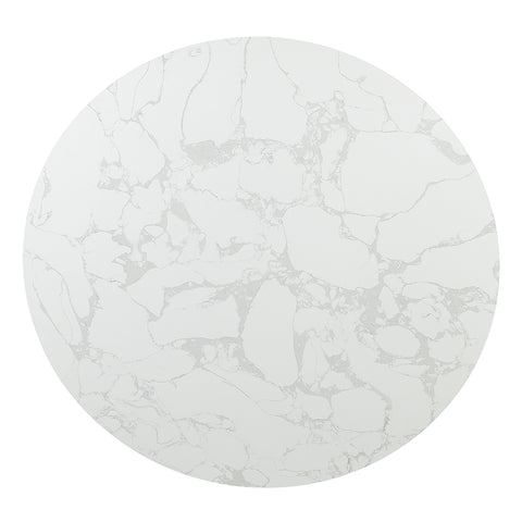 Clayten Round Dining Table w/Marble