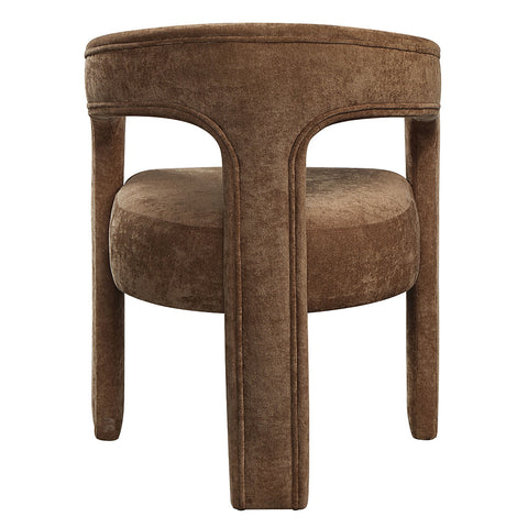 ACME Leonardo Brown Linen Arm Chair (Set-2) Model DN04016