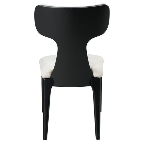 ACME Marioly White Chenille Side Chair (Set-2) Model DN04066