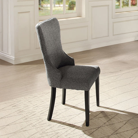 ACME Marioly Gray Boucle Side Chair (Set-2) Model DN04067