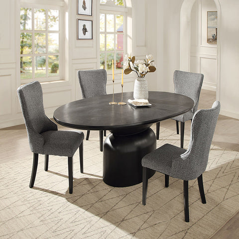 ACME Marioly Gray Boucle Side Chair (Set-2) Model DN04067