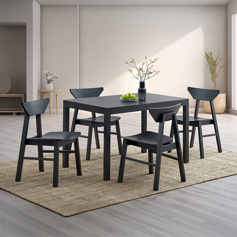 ACME Briar Black Side Chair (Set-4) Model DN04176