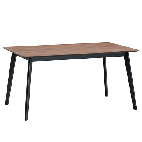ACME Rebi Walnut Black Dining Table Model DN04180
