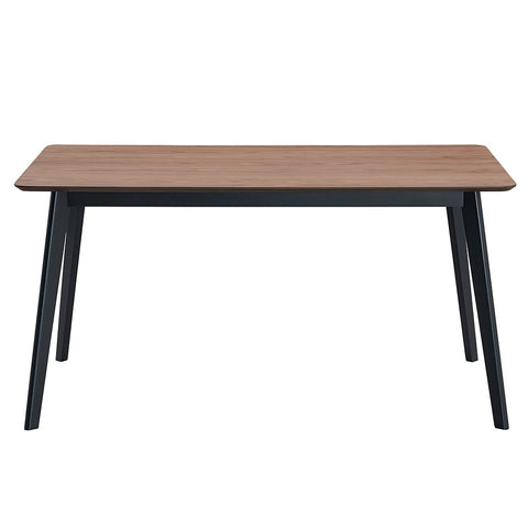 ACME Rebi Walnut Black Dining Table Model DN04180
