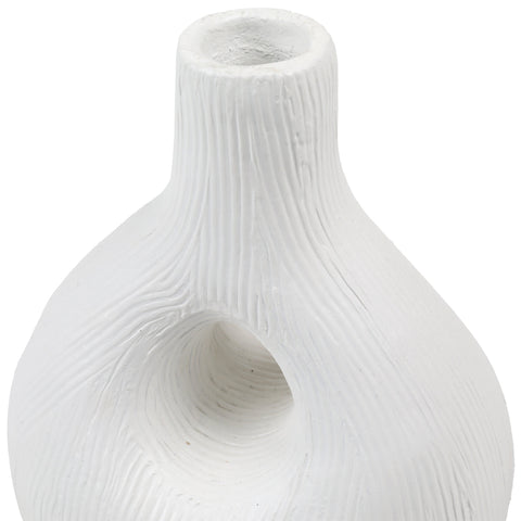 Benedett White Vase