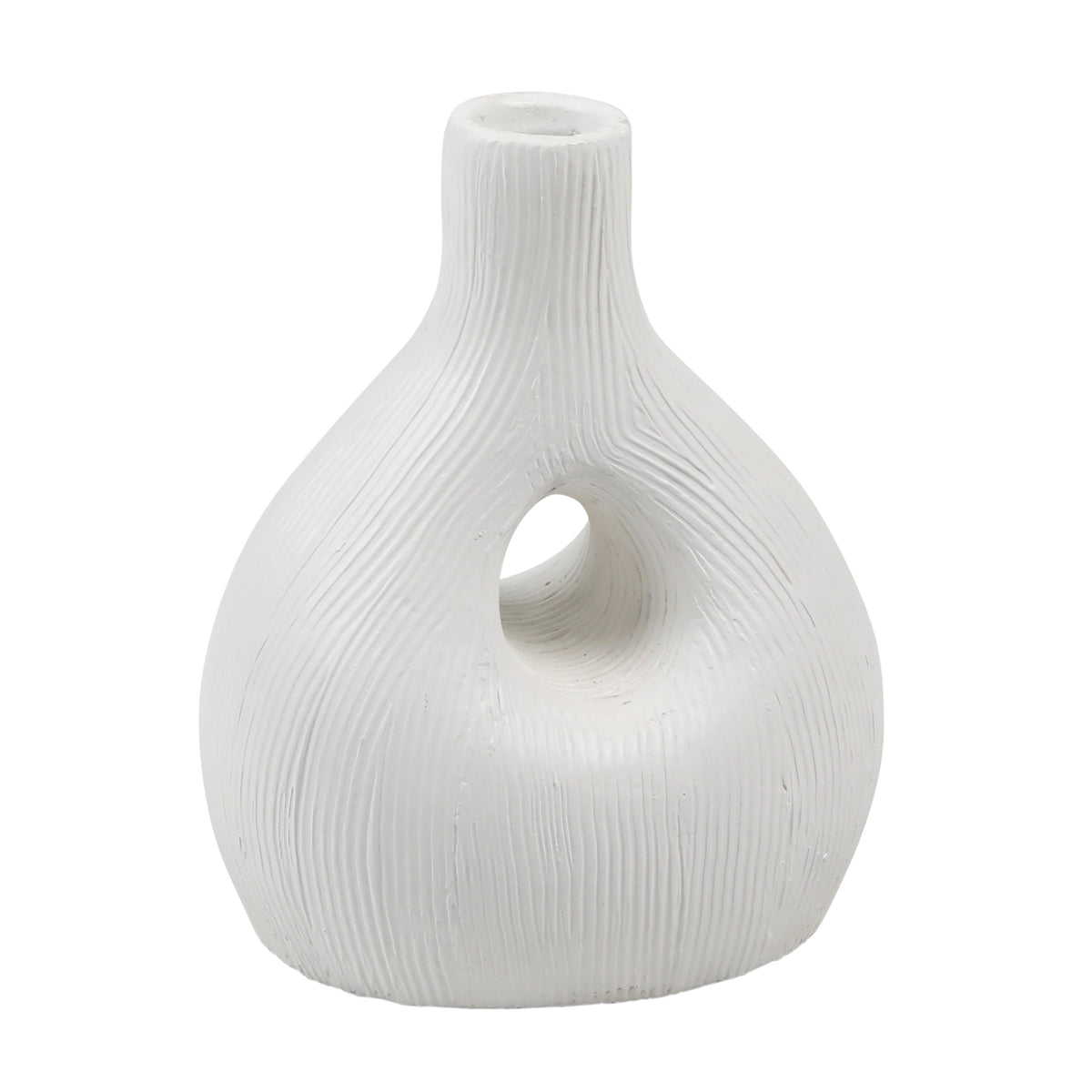 Benedett White Vase