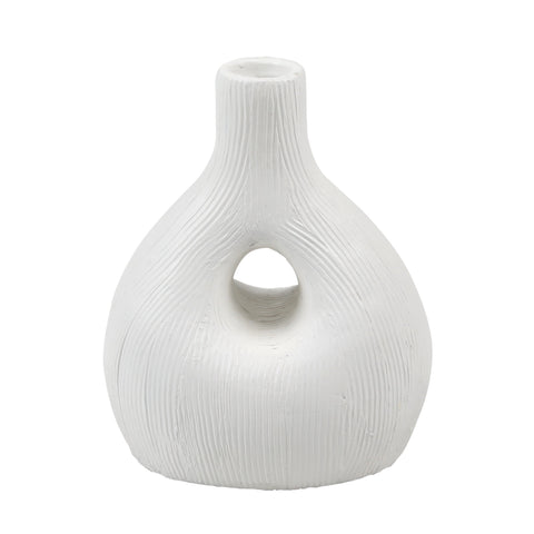 Benedett White Vase
