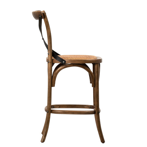 Portebello Medium Brown Sealed Finish Counter Stool