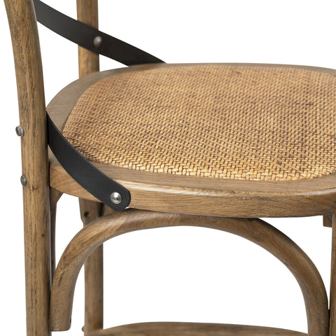 Portebello Medium Brown Sealed Finish Counter Stool