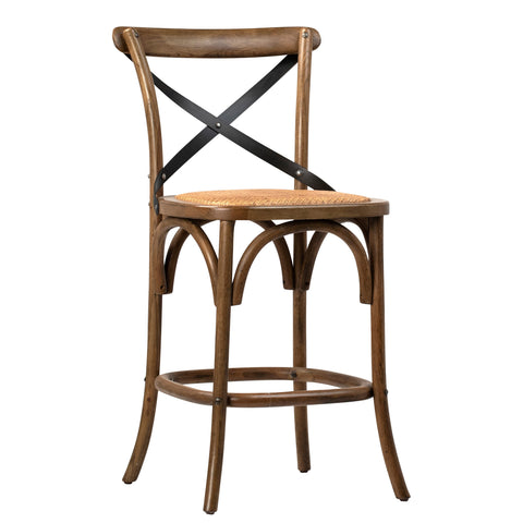 Portebello Medium Brown Sealed Finish Counter Stool