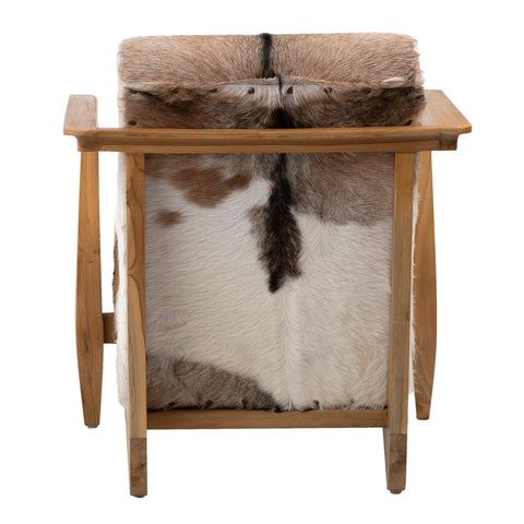 Naela Natural Finish Occasional Chair