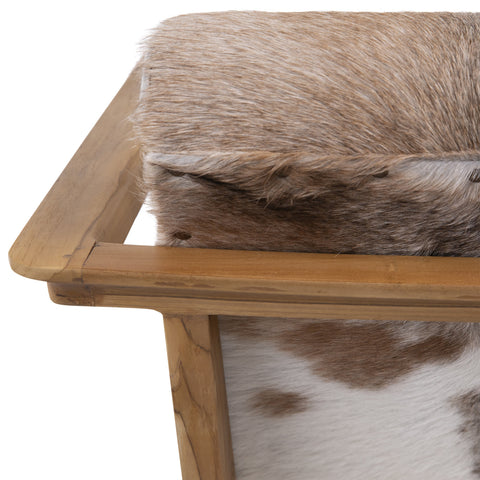 Naela Natural Finish Occasional Chair