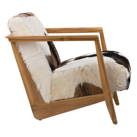 Naela Natural Finish Occasional Chair