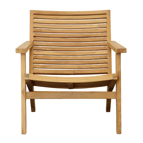 Janine Natural Finish Outdoor Occasional Chair
