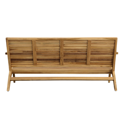 Janine Natural Outdoor Bench