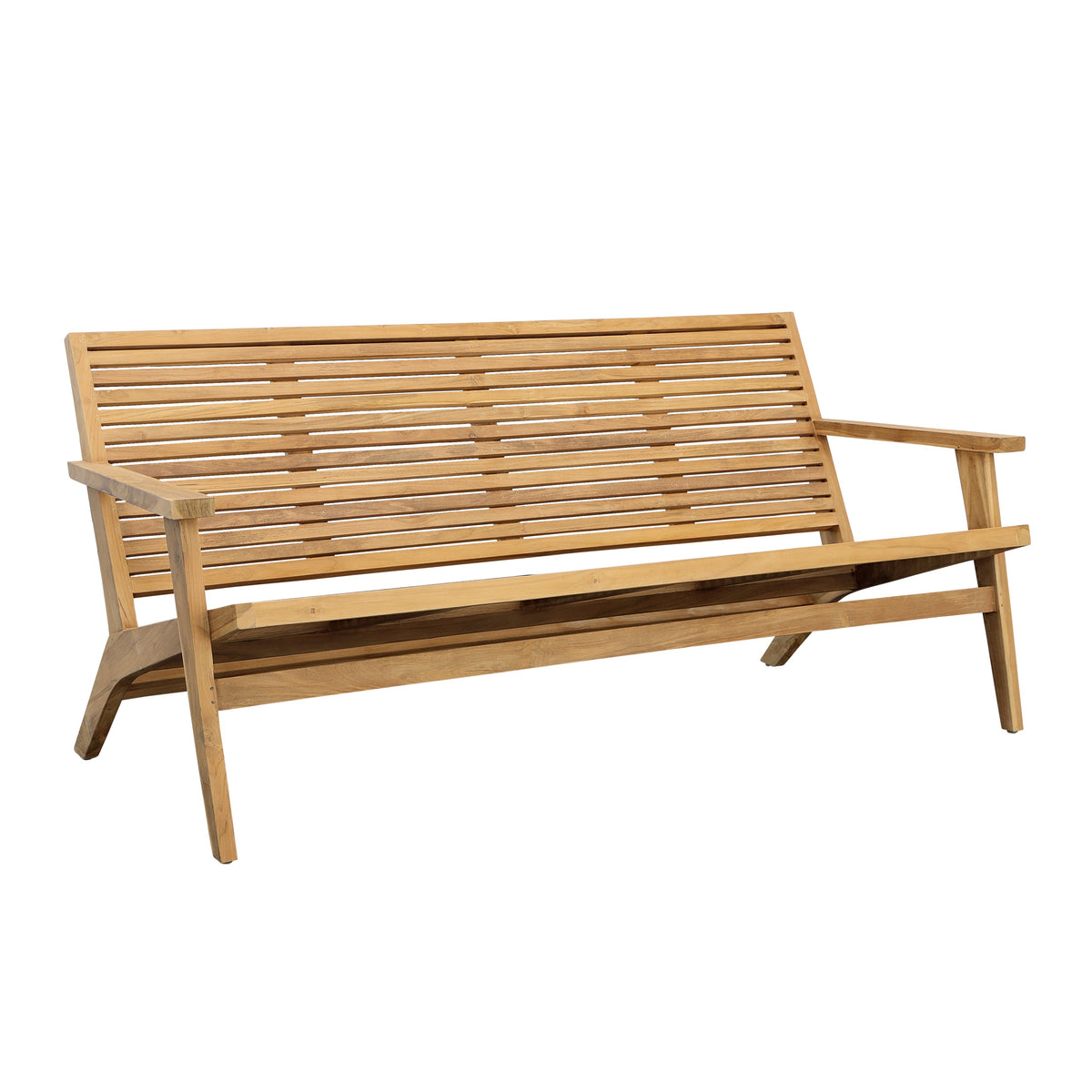 Janine Natural Outdoor Bench