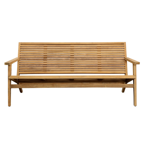 Janine Natural Outdoor Bench