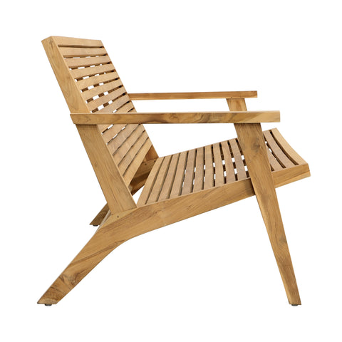 Janine Natural Outdoor Bench