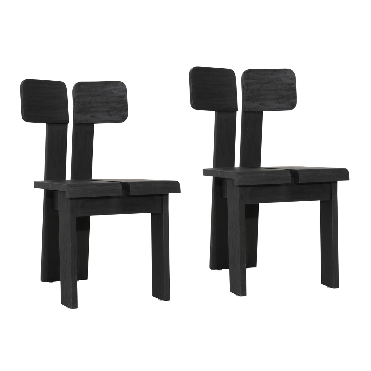 Teagan Black Dining Chair Set Of 2