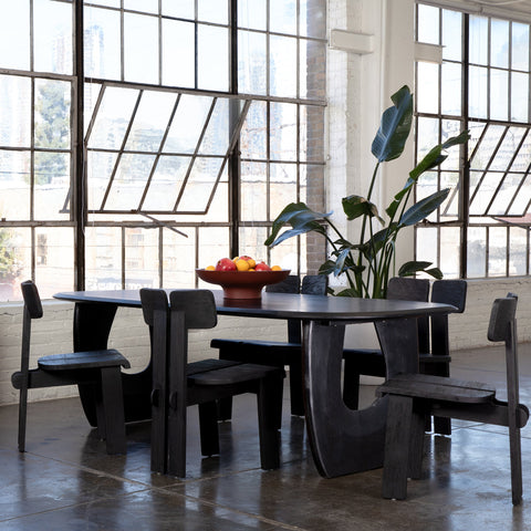 Teagan Black Dining Chair Set Of 2